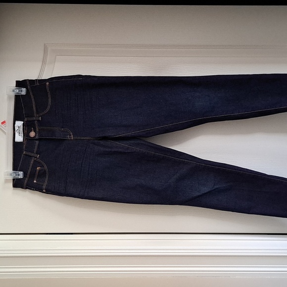 Dark Wash Jordache High Rise Ankle Legging - Picture 1 of 9